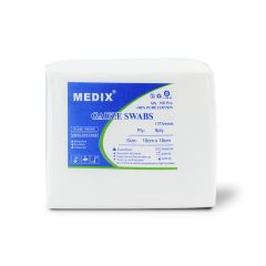 Medix Gauze Swabs Non Sterile 10 Cm X 10 Cm 8 Ply 100 S