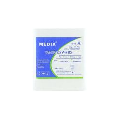 Medix Gauze Swabs Non Sterile 5 Cm X 5 Cm 12 Ply 100 S