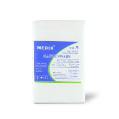 Medix Gauze Swabs Non Sterile 7.5 Cm X 7.5 Cm 12 Ply 100 S