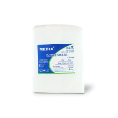 Medix Gauze Swabs Non Sterile 7.5 Cm X 7.5 Cm 8 Ply 100 S