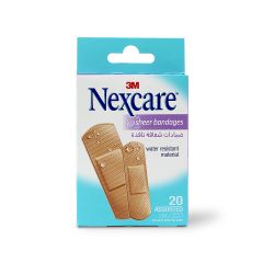 Nexcare Plaster Sheer Assorted 20 S 658