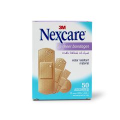 Nexcare Plaster Sheer Assorted 50 S 658