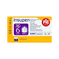 Pic Insupen Pen Needles 6 Mm 31 G 1 S