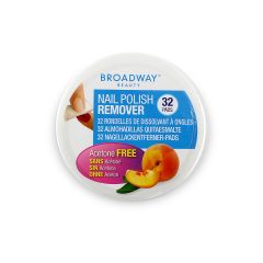 Broadway Nails Polish Remover Pads Peach 32 S