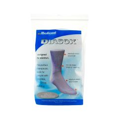 Diasox Diabetic Socks X Large White