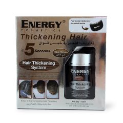 Energy In 5 Seconds Hair Thickening System Dark Brown