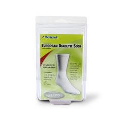 European Diabetic Socks Small White