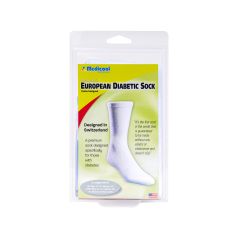 European Diabetic Socks X Large White