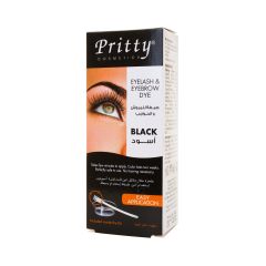 Pritty Eyelash & Eyebrow Dye Black 15 Ml