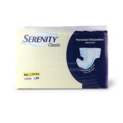 Serenity Adult Diaper Classic Extra L 30 S