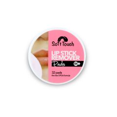 Soft Touch Lip Stick Remover Pads 32 S