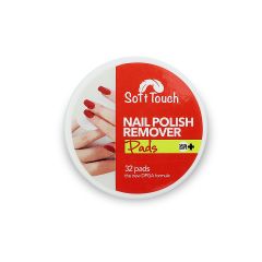 Soft Touch Nail Polish Remover Pads 32 S