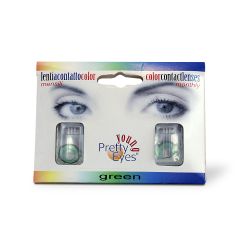 Young Pretty Eyes Contact Lenses Monthly Green 2 S