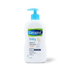 Cetaphil Baby Calendula Wash And Shampoo 400 Ml