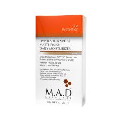 M.A.D Hyper Sheer Spf 50 Daily Moisturizer 50 G