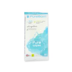 Pureborn Water Wipes Q Rail 12 S