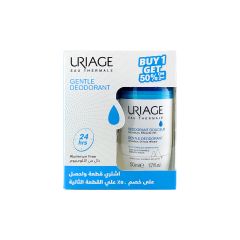 Uriage Deo Gentle Roll On 50 Ml 1 + 1 50 % Offer