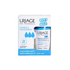 Uriage Deo Power 3 Roll On 50 Ml 1 + 1 50 % Offer