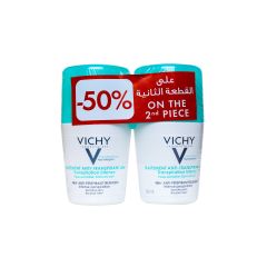 Vichy Deo Roll On 48 Green Cap 50 Ml 1 + 1 50 % Offer