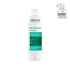 Vichy Dercos Shampoo Oil Control Oily 200 Ml