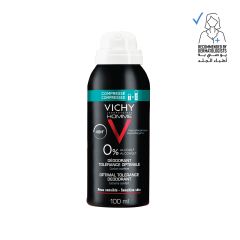 Vichy Homme Deodorant 48H Optimal Tolerance Spray 100 Ml