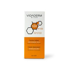 Vidaderm Sunscreen Cream Spf 100 40 Ml