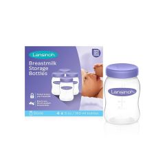 Lansinoh Breastmilk Storage Bottle 160 Ml X 4 S