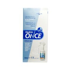 Hedrin Once Lice Spray Gel 100 Ml