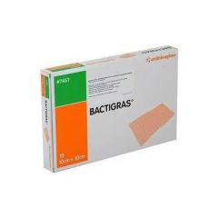 Bactigras Paraffin Dressing 10 Cm X 10 Cm 10 S