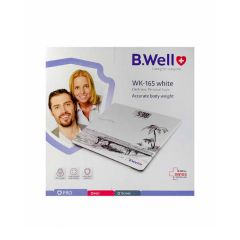 B.Well Electronic Personal Scale Pro-165 Black