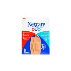 Nexcare Plaster Duo Assorted 8 S