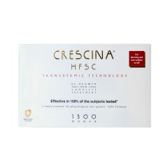 Crescina Hfsc Transdermic Regrowth Anti Hair Loss Complete Treatment 1300 Woman 3.5 Ml 10 + 10 S