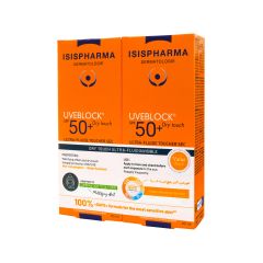 Isispharma Uveblock Spf 50+ Dry Touch Ultra Fluid 40 Ml 1 + 1 Offer