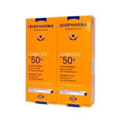 Isispharma Uveblock Spf 50+ Invisible Fluid 40 Ml 1 + 1 Offer