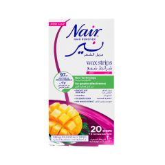 Nair Hair Remover Body Wax Strips Mango 20 S