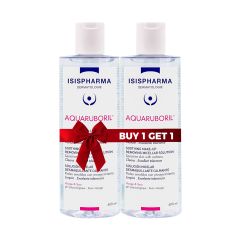 Isispharma Aquaruboril Micellar Solution 400 Ml 1 + 1 Offer