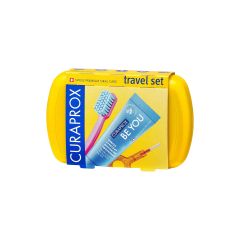 Curaprox Dental Travel Set Yellow