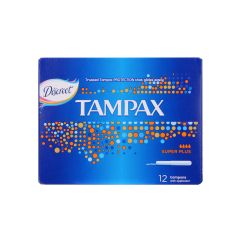 Discreet Tampax Super Plus Tampons 12 S