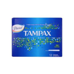 Discreet Tampax Super Tampons 12 S