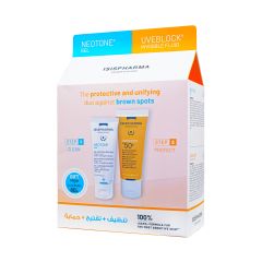 Isispharma Uveblock Spf 50+ Invisible Fluid 40 Ml + Isispharma Neotone Exfoliating Cleansing Gel 40 Ml Free