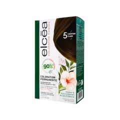 Elcea Permanent Hair Color 5 Light Brown