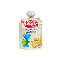 Cerelac Banana Orange Biscuit Puree 90 G