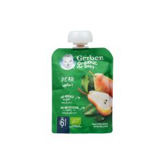 Gerber Organic Pear Puree 90 G