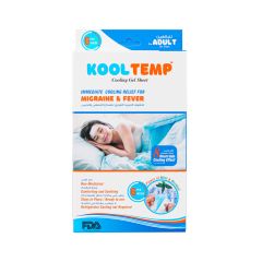 Kool Temp Cooling Gel Sheet Adult 6 S