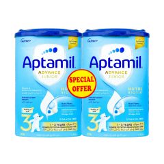 Aptamil Advance Junior 3 Milk Pof 800 G Dual Pack @ 10 % Off