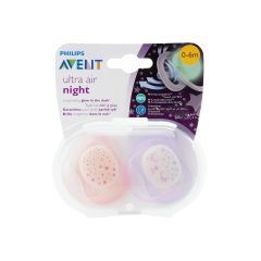 Avent Soother Ultra Air Pacifier 0-6 M 2 S Scf376 / 12