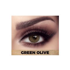 Bella Elite Contact Lenses 3 Months Green Olive 1 S