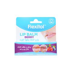 Flexitol Lip Balm Berry 10 G