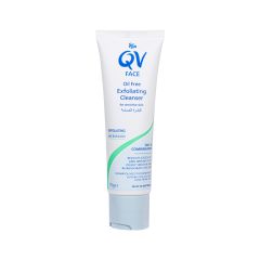 Qv Face Oil Free Exfoliating Cleanser 75 G