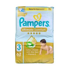 Pampers Ultra Soft 3 Medium 62 S